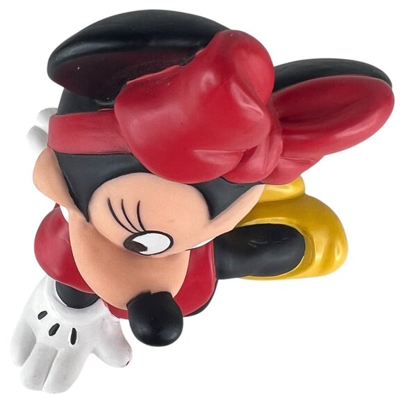 Vintage Minnie Mouse Figurine Coin Bank Walt Disney Collectible Piggy Bank Plug - Picture 6 of 10